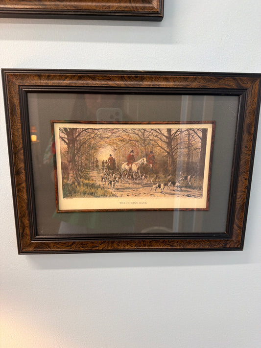 Hunt scene Print