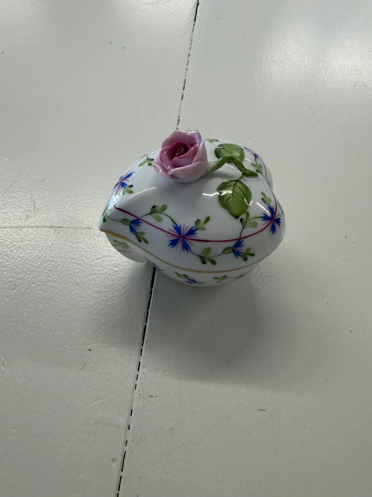 Herend Blue Garland trinket box