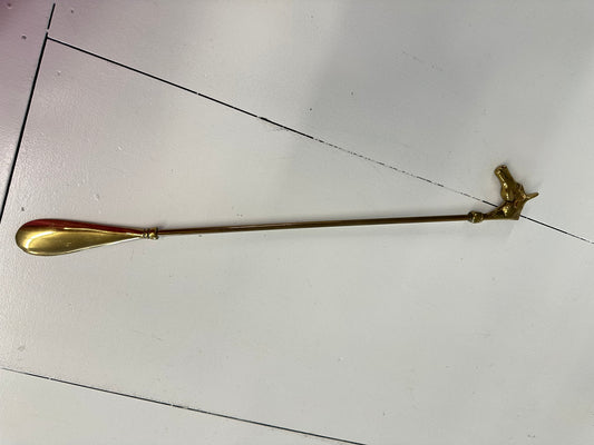 Brass Horse Shoe Horn