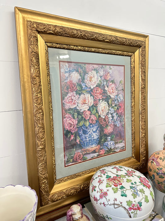 Floral Chinoiserie Print