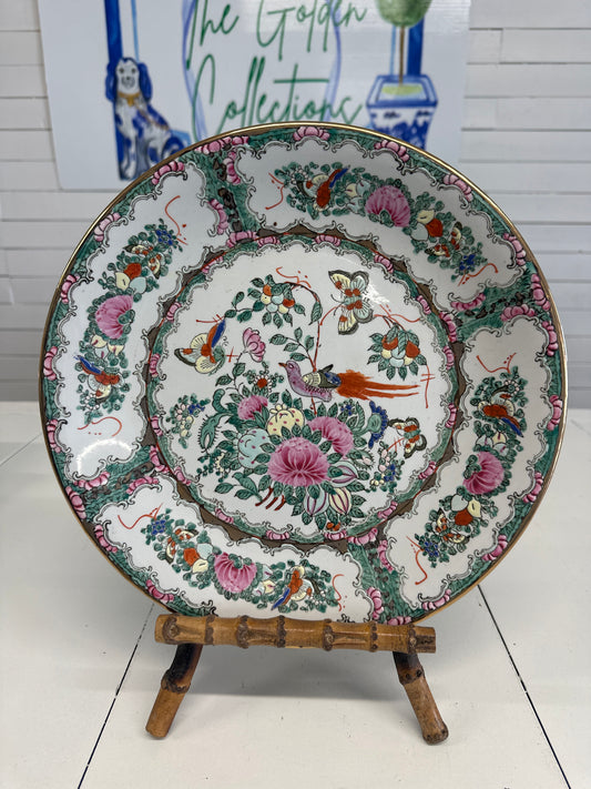 Rose canton 12” plate