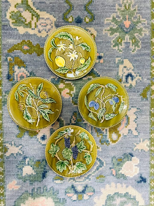 Instant Bordallo majolica style plate wall? Say less 💚

Crossposted 

🩷We do not offer exchanges or accept returns. 

🩷All Sales are final.