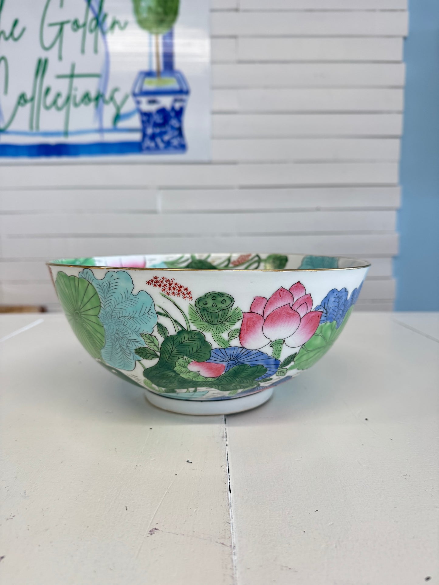 10” Lotus Design Bowl
