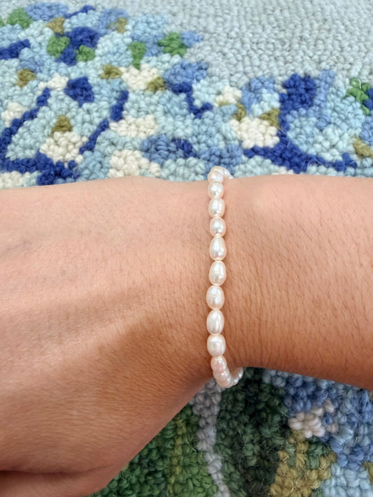 Nautical Pearl Bracelet