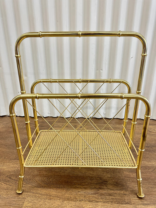 Bamboo Magazine Stand