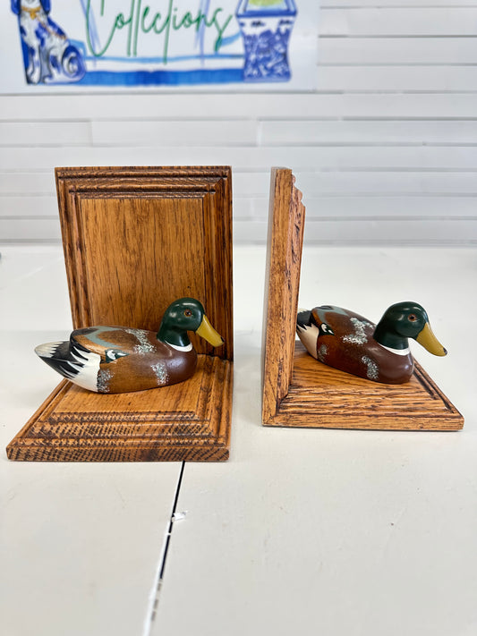Mallard Duck Bookends