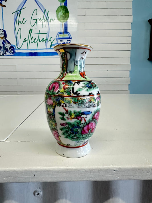 Rose Medallion Mini Vase