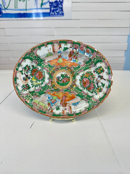 Rose Medallion Platter