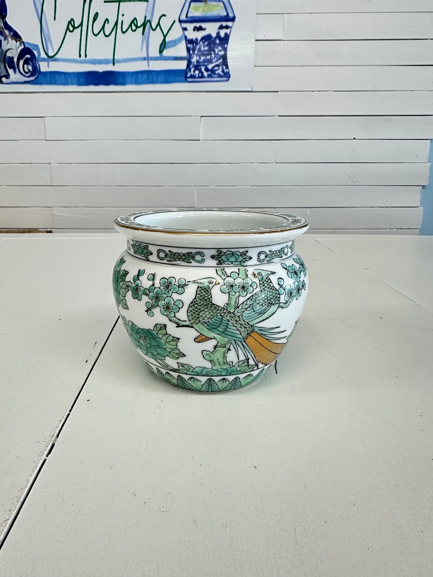 Gold Imari Jar 4 1/2in