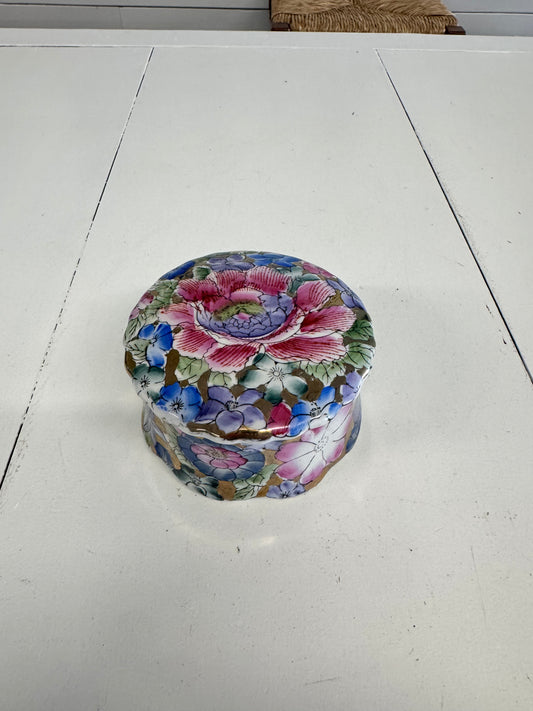 Peony Trinket Box