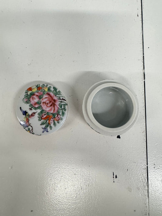 Rose Canton Powder Box