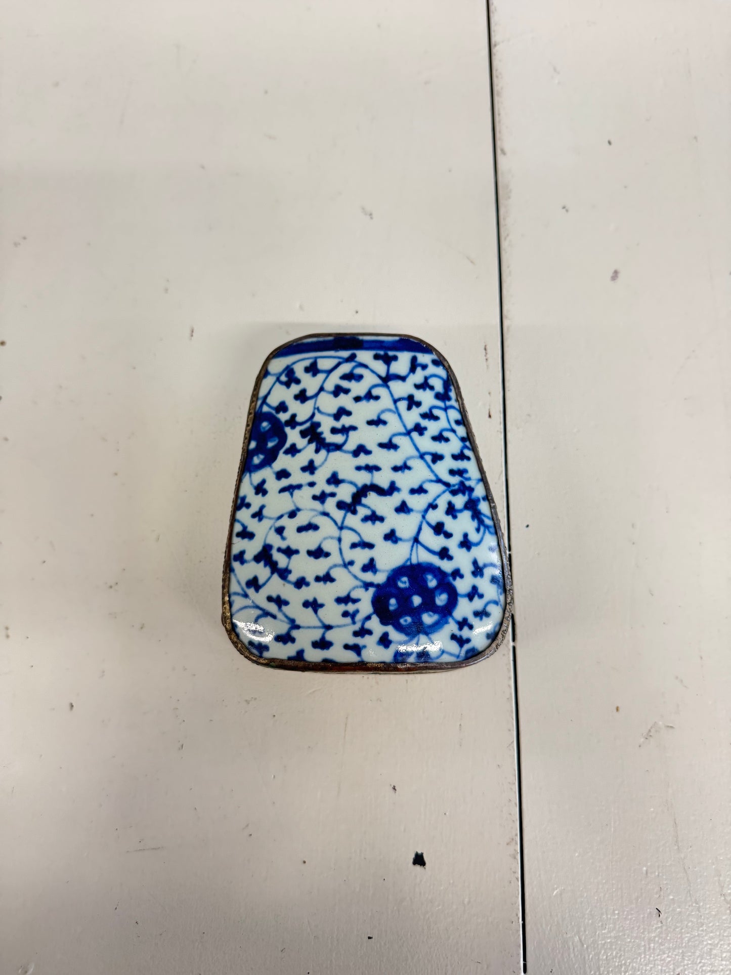 Blue and White Shard Box