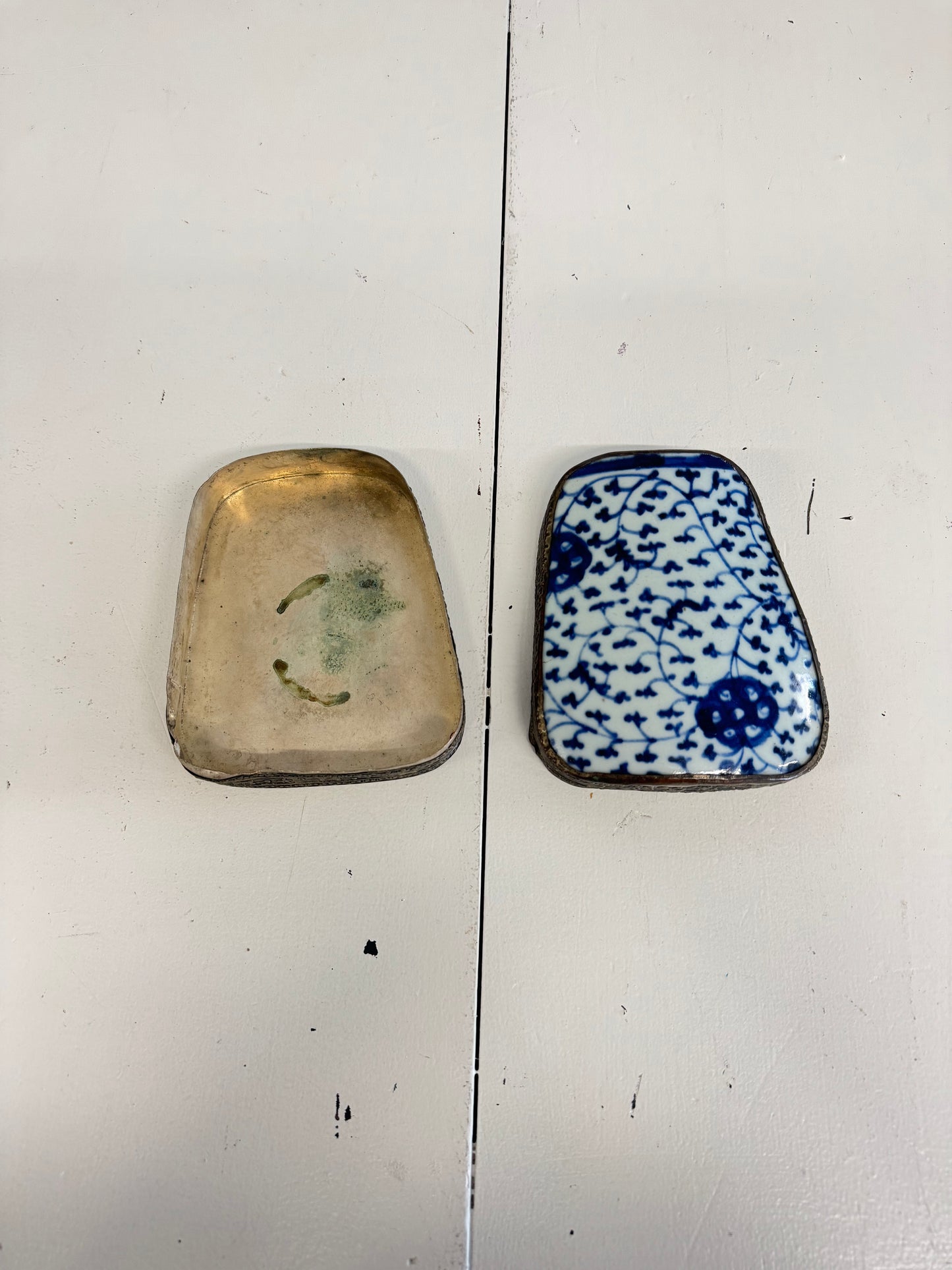 Blue and White Shard Box