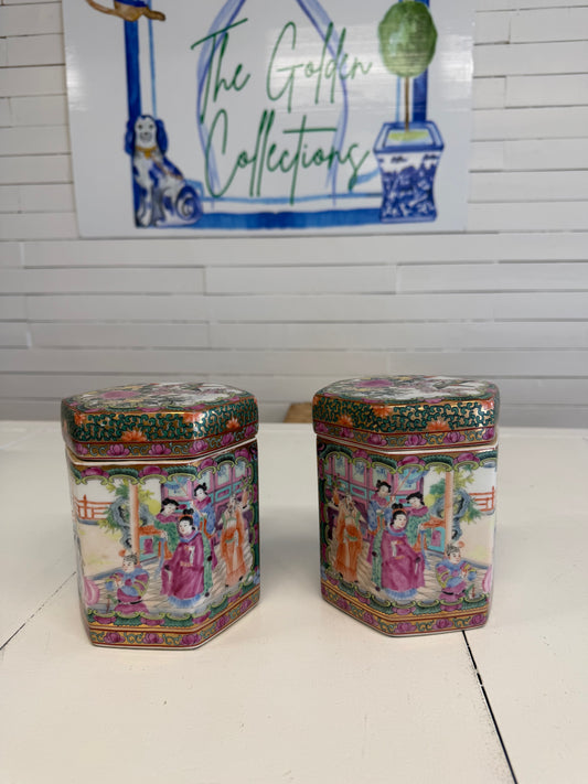 Famille Rose Canister